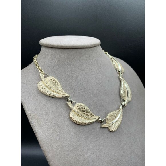 Eloxal Made In Germany Vintage Necklace Aluminium Lightweight Choker - Picture 3 of 7